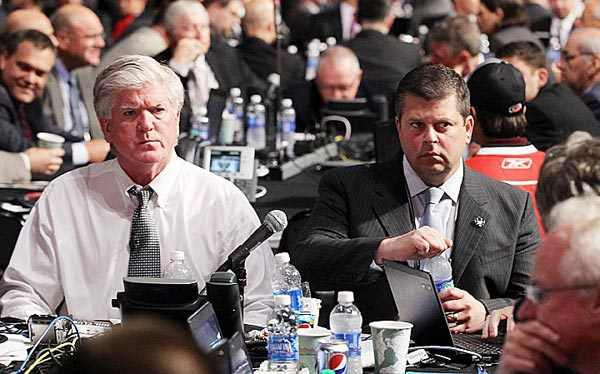 Brian Burke and Dave Nonis